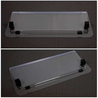 Solidspare For Club Car DS 2000.5-UP Golf Cart Folding Style Polycarbonate Clear Windshield