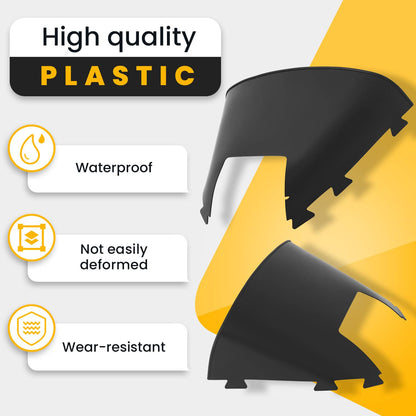 Solidspare Plastic Snowmobile Windshield Designed for kid For Ski-Doo MINI Z Kids 98-02