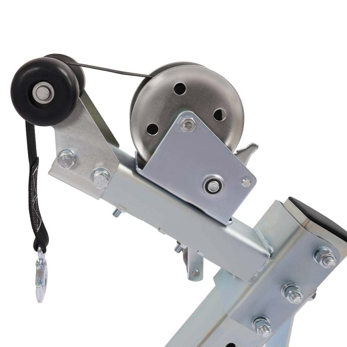 Solidspare Adjustable Sturdy Steel For Heavy Capacity Winch Stand 1400lbs Winch Galvanized