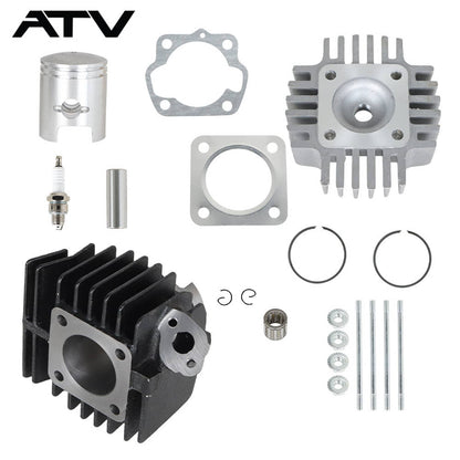 Solidspare For Suzuki LT50 LT 50 QuadRunner Cylinder Head Piston New Top End Rebuild Kit