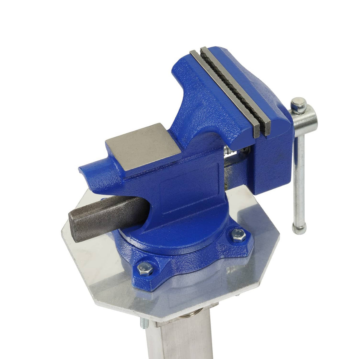 Solid Spare Hitch Mount Workstation Portable Vise 4.5 inch For Trailer Receiver Hitch