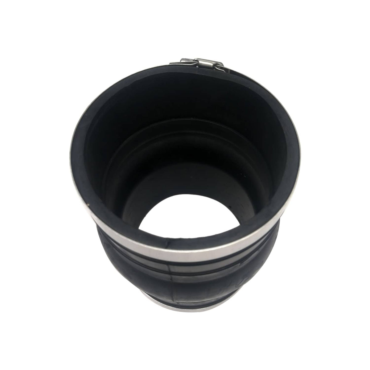 Solid Spare Upper Lower Rubber Coupler Exhaust Hose Bellows For OMC Volvo Penta 4.3 5.0 5.7L