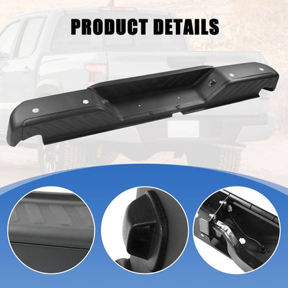 Solidspare Rear Steel Step Bumper Assembly W/ Sensor Holes For 2013-2021 Nissan Frontier
