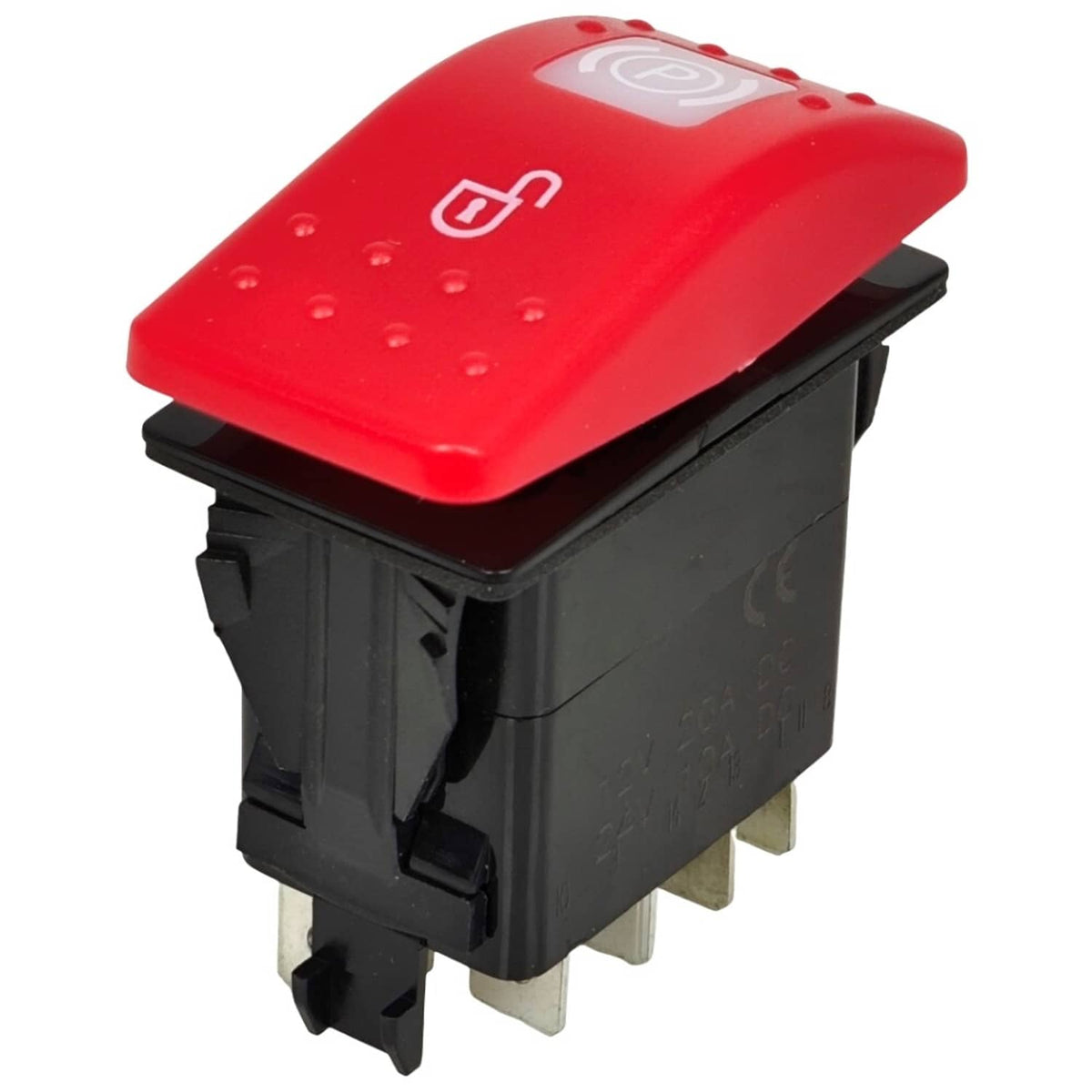 Solid Spare Brake Rocker Switch Fits John Deere 312GR 313 314G 315 316GR 318D 318E 318G