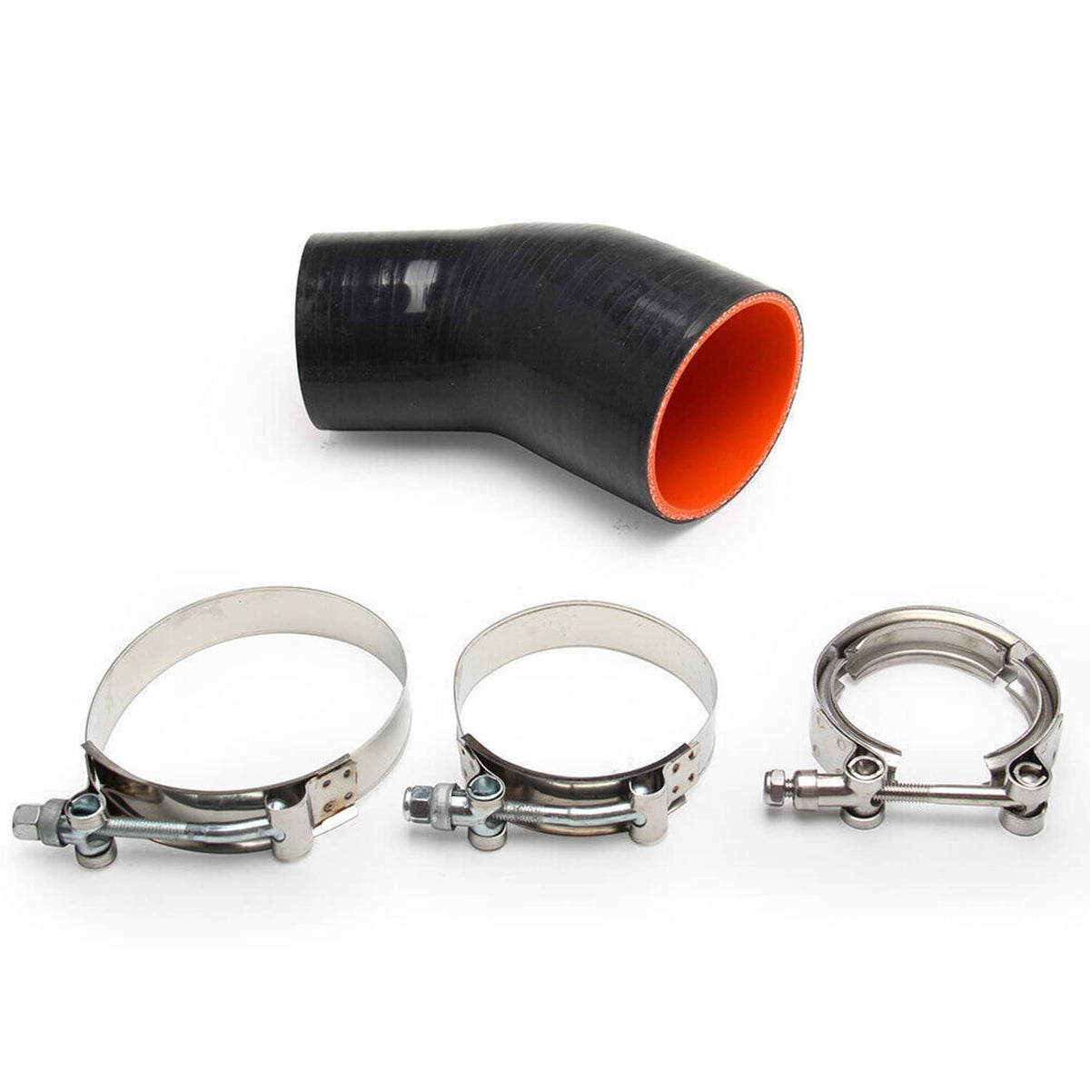 Solidspare Intake Turbo Charge Pipe Kit w/Tial & 50mm Bov For BMW N54 E88 E90 E92 135i 335i