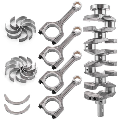 Solidspare Crank Shafts Connecting Rod Bearing Kit for Hyundai Santa Fe Sport 2.4L 2013-18