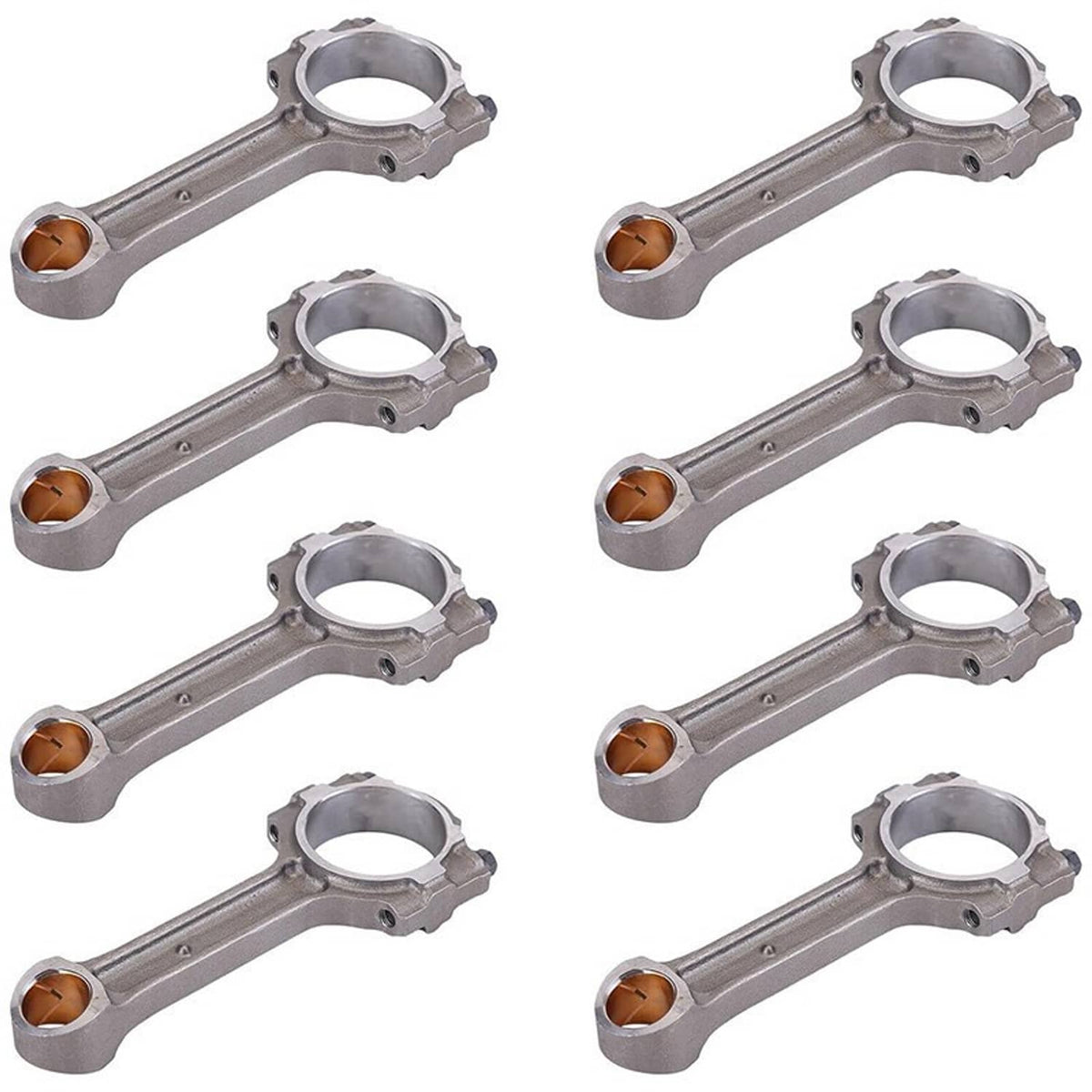 Solidspare Set of 8 Floating Pin Connecting Rod For GM 5.3L 6.0L 6.2L LS2 LS3 Gen IV 125775