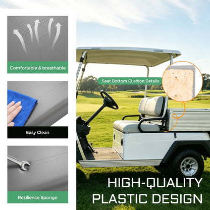 Solidspare Front Seat Bottom Cushion Golf Cart For Club Car Carryall Carryall2 Turf 1996-up