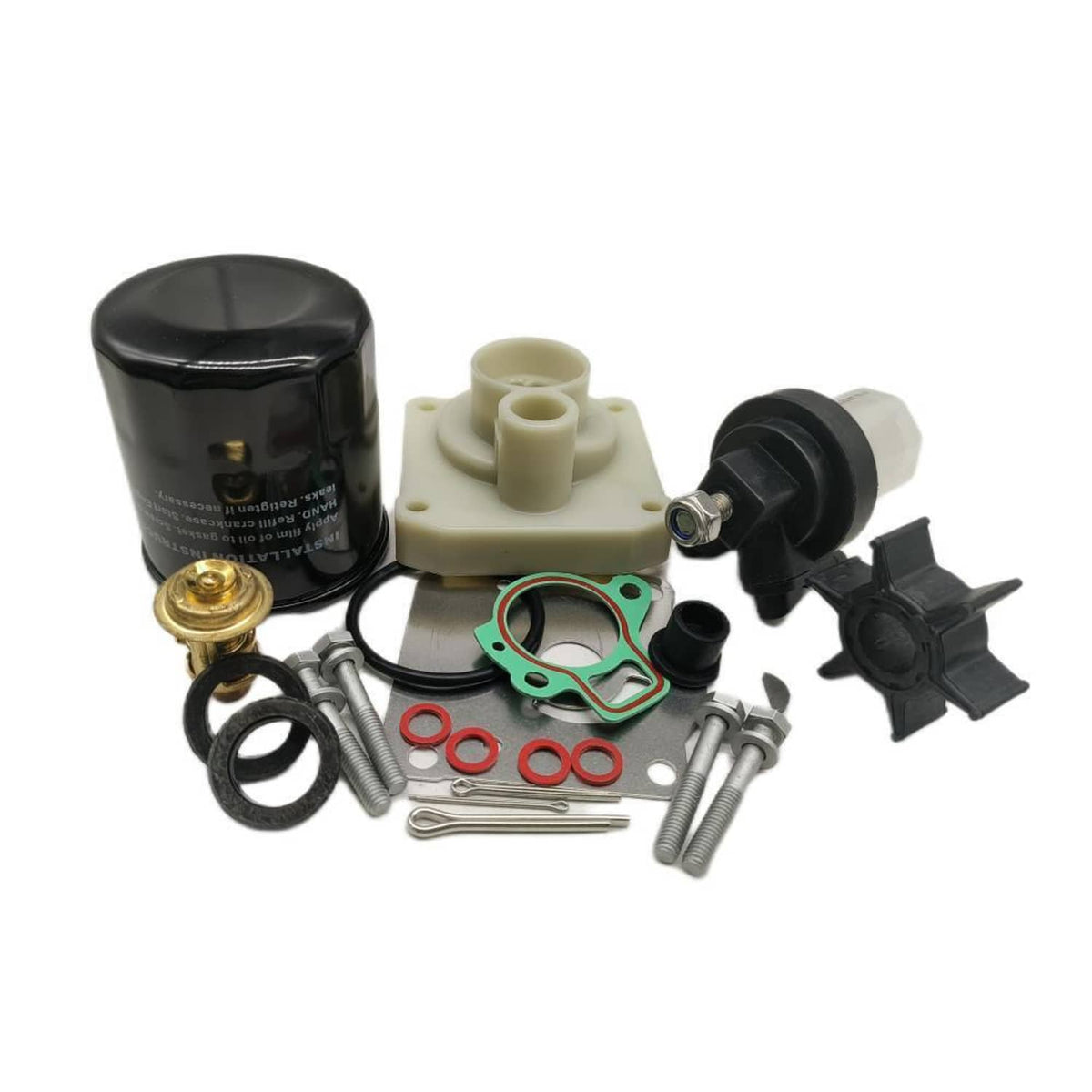 Solid Spare Maintenance Service Kit For Yamaha 4-Str 20/25HP F20A F25A F25D Outboard &Filter