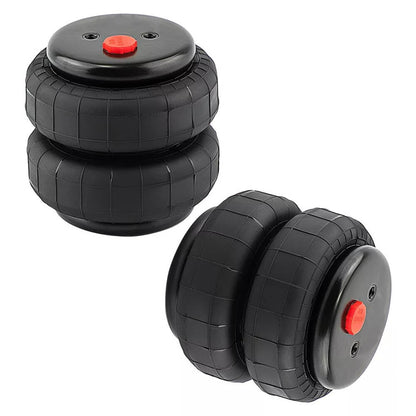 Solidspare 2Pcs Standard 2500 lb Air Ride Suspension Bags 1/2"npt Single Port Heavy Duty