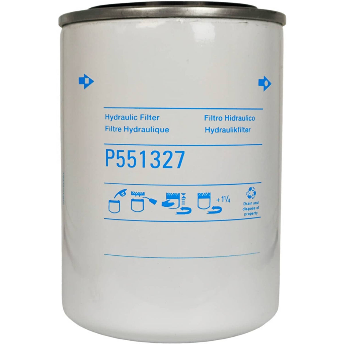 Solid Spare Transmission Oil Filter Fit for ZF Tall 301 305 310 311 325 350 360 500 510 550