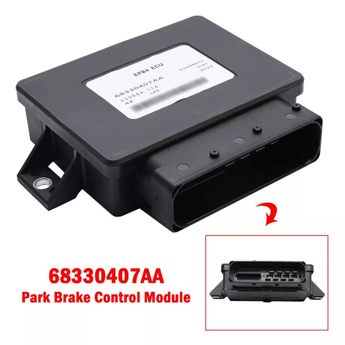 Solidspare 68330407AA Parking Brake Control Module For Jeep Cherokee 2014-2018 Replacement