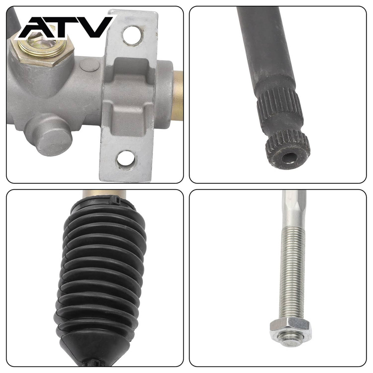 Solidspare Steering Gear Rack and Pinion Assy Fit For John Deere Gator AM136457 AM135627