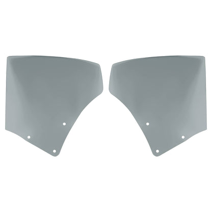 Solid Spare Fit Chevy Chevelle Malibu 2Door 1970-72 Quarter Side Door Window Glass Dark 4Pcs