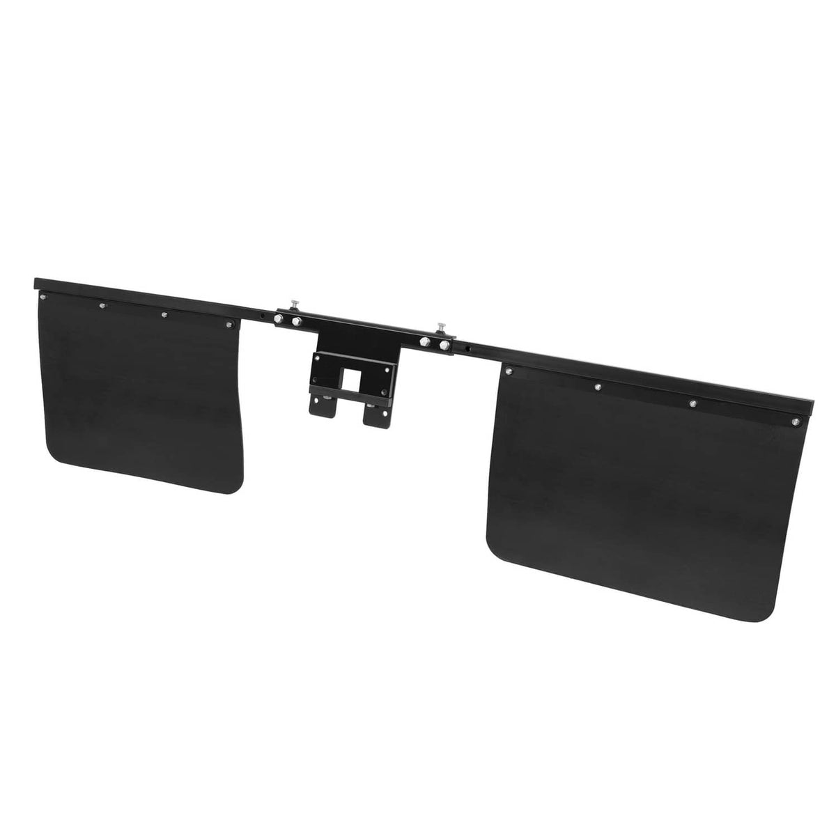 Solid Spare 24x18" Truck Hitch Mount Mud Flap Fit 2" Hitch Receivers Easy to Install Remove