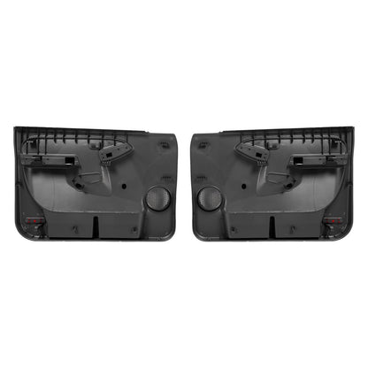 Solid Spare Pair Manual Inner Door Panel For CHEVY SILVERADO GMC SIERRA 1999-06 Dark Pewter