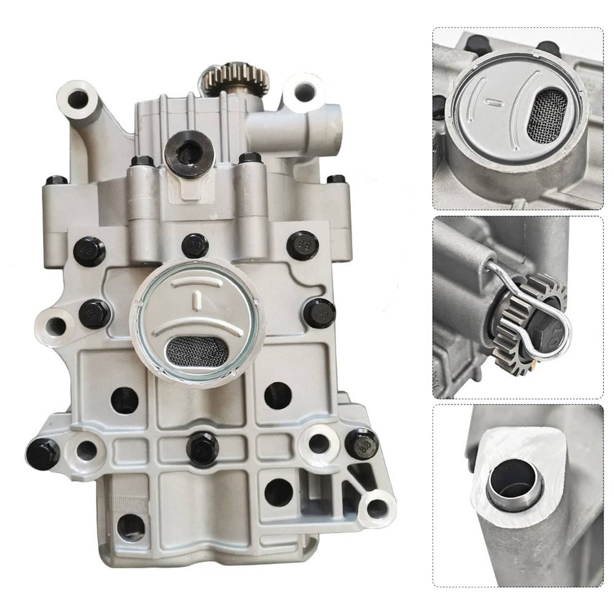 Solidspare Balance Shaft Oil Pump 233002G450 For 2011-2014 Santa Fe Sport Sonata 2.0L Turbo