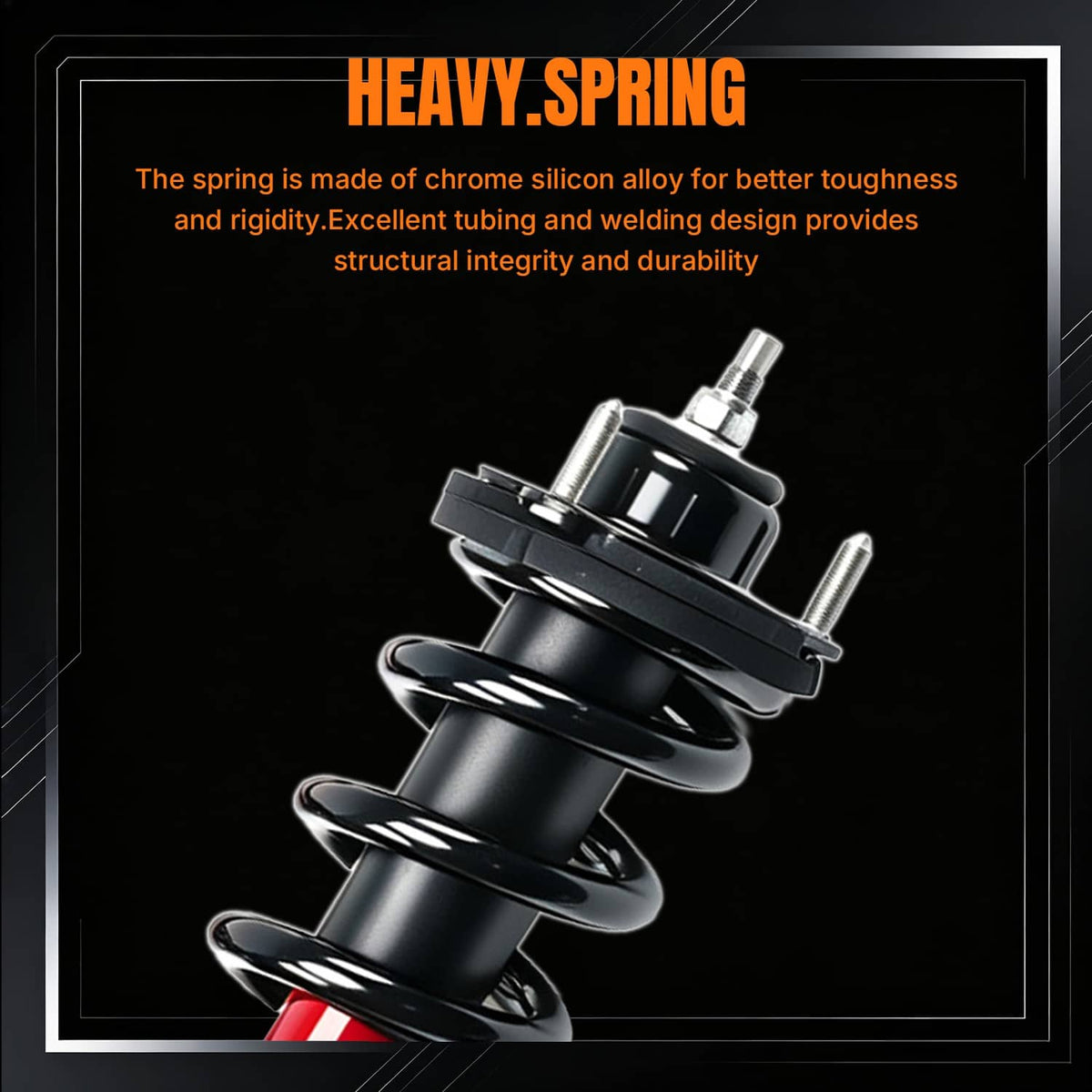 Solidspare Front LH&RH Shock Struts Spring Assy For Toyota 4Runner Limited 4WD 2010-24 4.0L