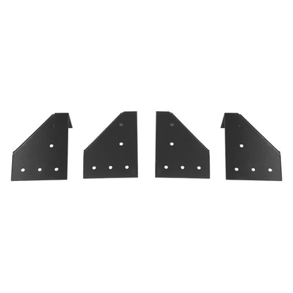 Solidspare Universal Roof Rack Bracket Side Mount Trailer For Rustic RV Teardrop Campers