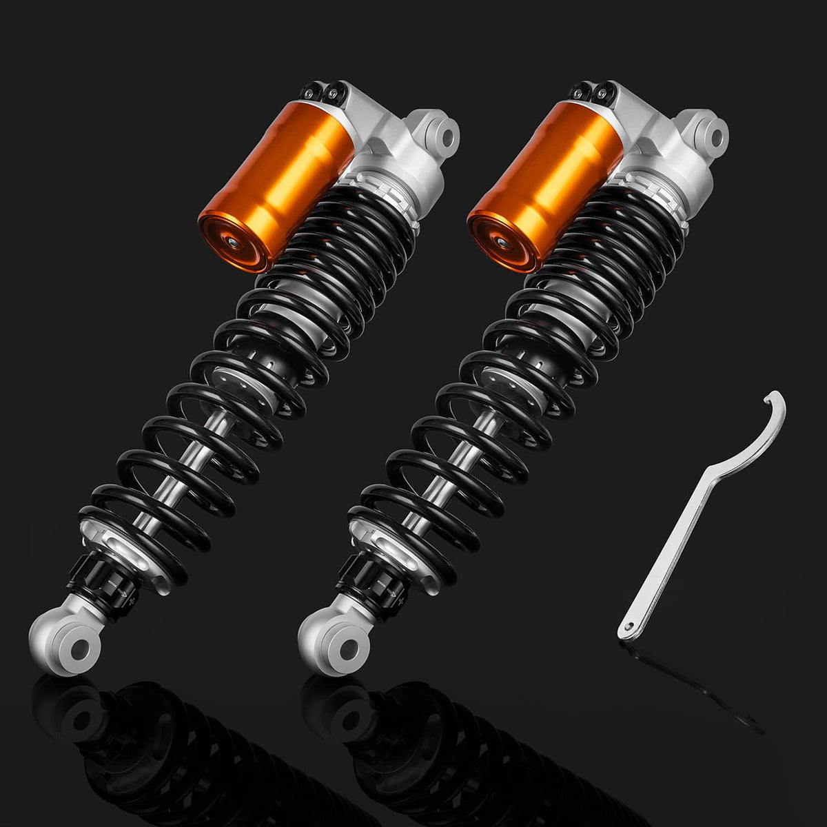 Solidspare Front Left Right Shocks Absorber for Yamaha YFZ350 Banshee 1987-1999 2000-2006