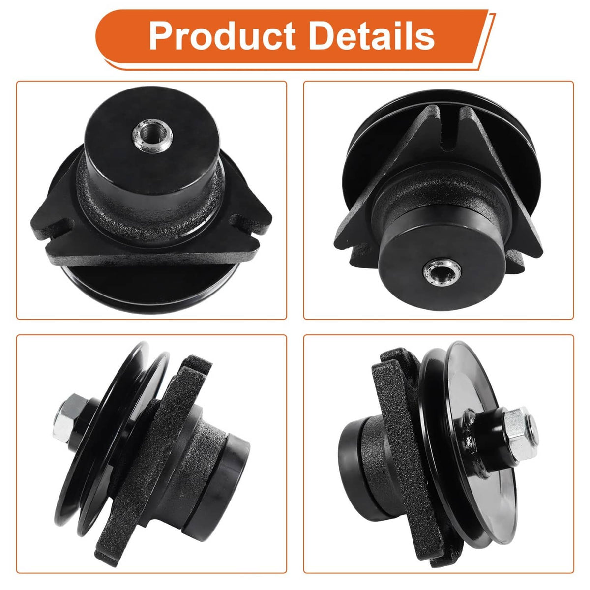 Solidspare 3X Spindle For John Deere 116 116H 185 38" 46" Deck AM105409 Lawn Mower