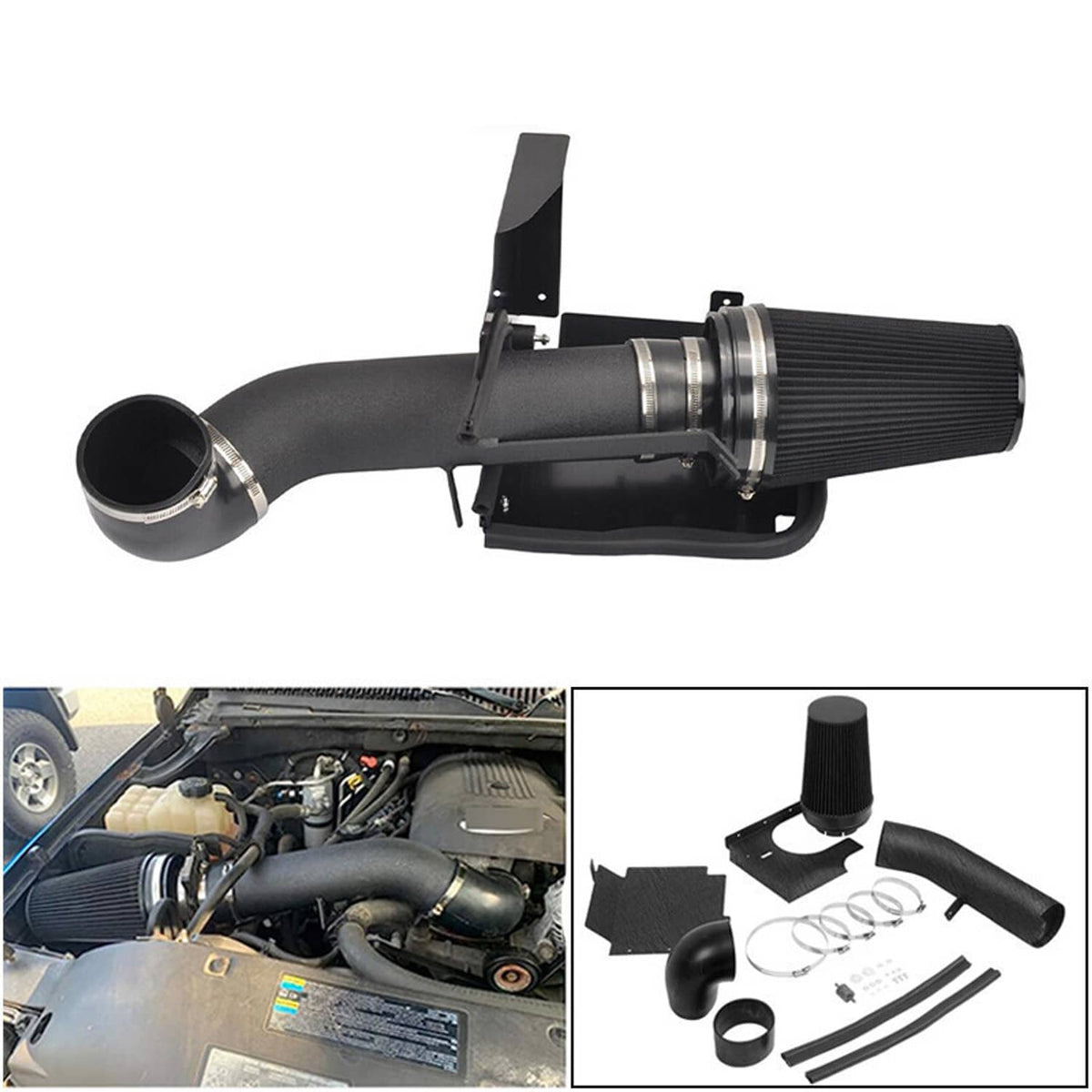 Solidspare Cold Air Intake System Heat Shield For 2009-2013 Chevy GMC V8 4.8L 5.3L 6.0L