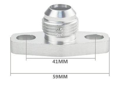 Solid Spare 10 AN Turbo Oil Drain Outlet Flange Adapter AN10 Fitting For T25 GT28 GT30 GT35