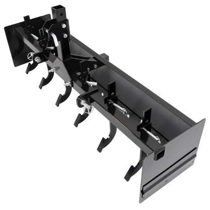 Solidspare 55" Tow Behind Box Scraper Blade Three-Point Quick Hitch For Cat 0 Cat 1 Tractor