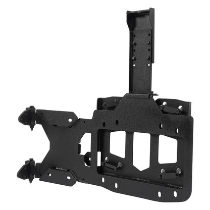 Solid Spare Tailgate Spare Tire Carrier For Jeep Wrangler JL (Not for JK) 18-26 Fit 37" Tire