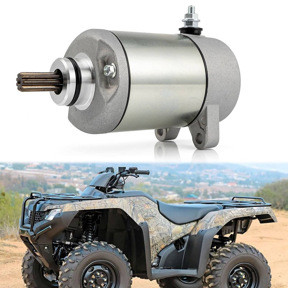 Solidspare Starter for Honda TRX400FA FourTrax Rancher AT 397cc 2004-2007 31200-HN7-003