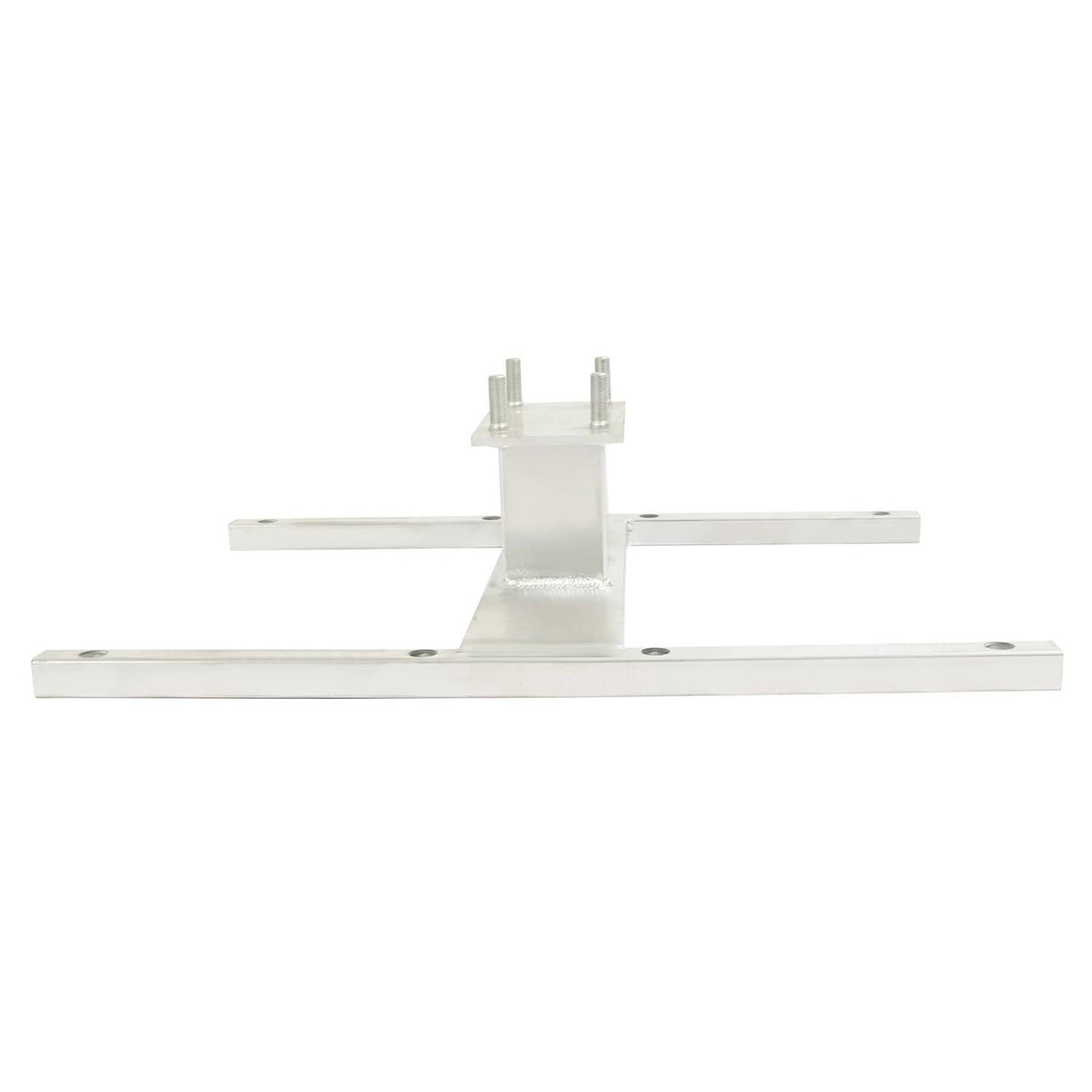 Solidspare Aluminum H-Mount Trailer Spare Tire Carrier For 6-Lug Wheels w/Mounting Hardware