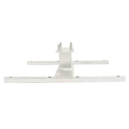 Solidspare Aluminum H-Mount Trailer Spare Tire Carrier For 6-Lug Wheels w/Mounting Hardware
