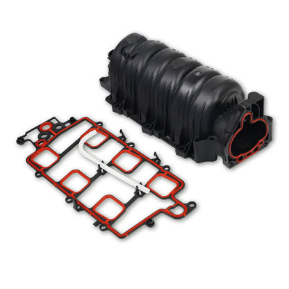 Solidspare Black Upper Intake Manifold + Gasket for 1995-2005 Chevy Buick Olds 3800 3.8L V6