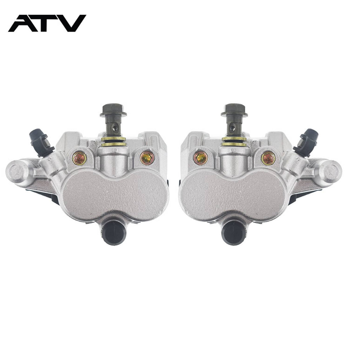 Solidspare For 2013-2017 Can Am Maverick 1000 Front Right Left Brake Calipers With Pads New