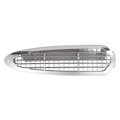 Solid Spare Chrome Hood Side Grille Air Intake Vent Cover ABS For Freightliner M2 2002-2018