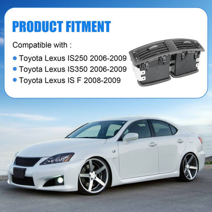 Solidspare For 2006-2009 Lexus IS250 IS350 Instrument Panel AC Heater Air Vent 55670-53010