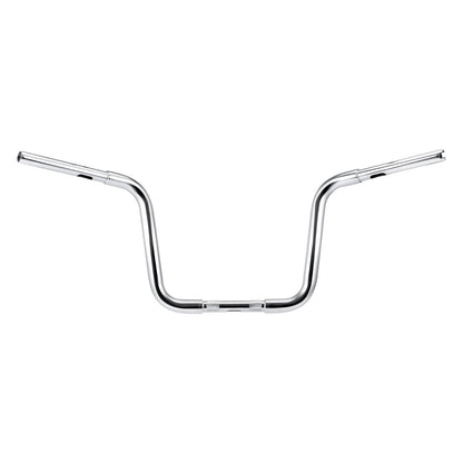 Solidspare Chrome Rise 12" APE Hanger Handlebar For Harley Softail Road King Road Glide