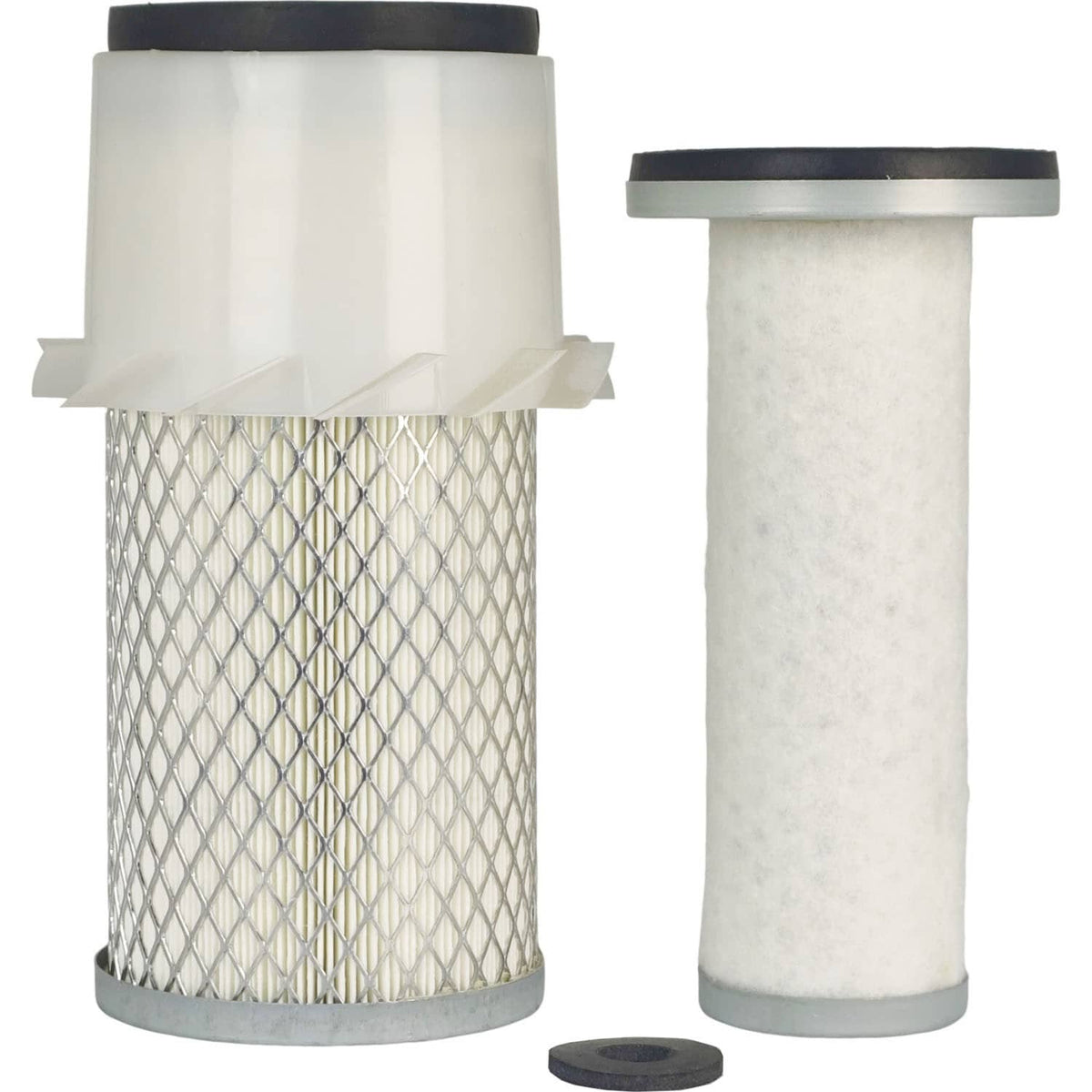 Solid Spare Outer Inner Air Filter Set AM108243 M75144 Fit for John Deere Loader 375 3375