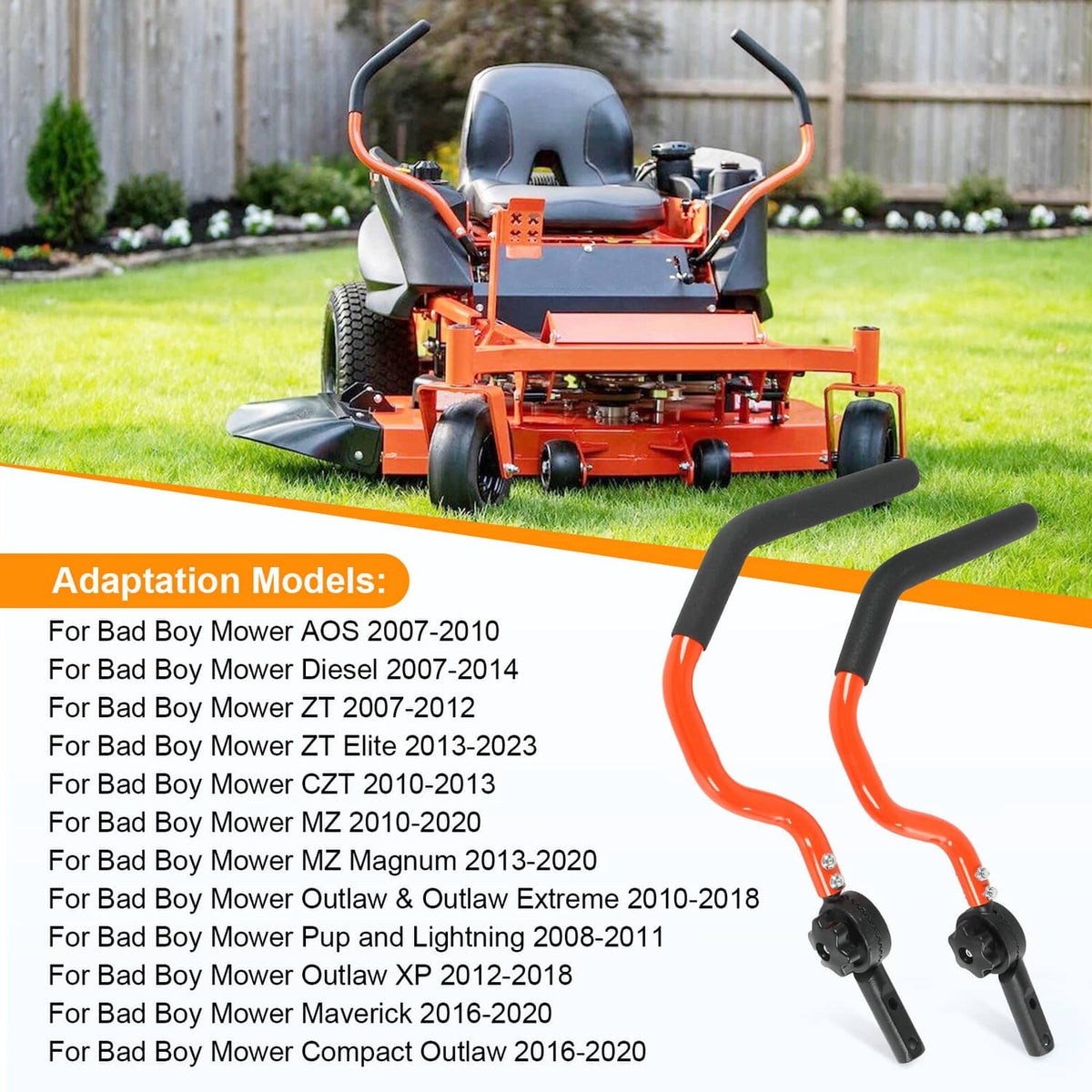 Solidspare For Bad Boy Mower Replaces 031-9060-00 031-9060-18 Adjustable Steering Arm Kit