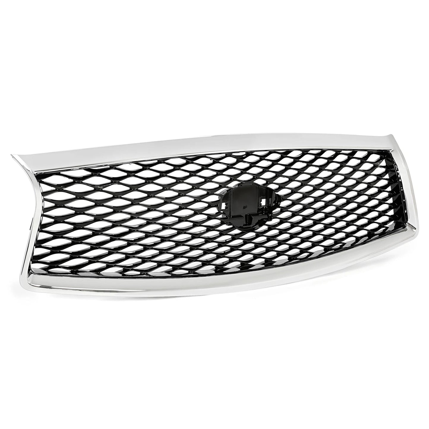 For 2014 2015 2016 2017 Infiniti Q50 Chrome Front Bumper Grille Grill Assembly