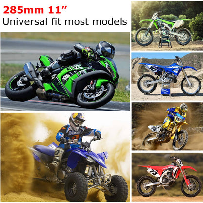 Solidspare 285mm Rear Shock Absorbers Suspension For Dirt Bike TTR90 SSR110 XR100 CRF70 Red