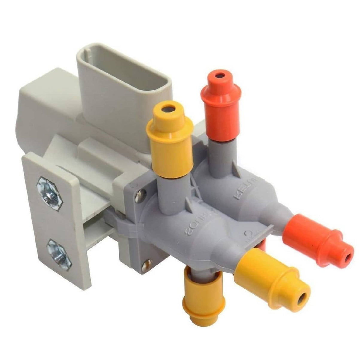 Solidspare 6C3Z9189A Fuel Tank Selector Valve Assembly,6 Ports for Ford Super Duty Diesel