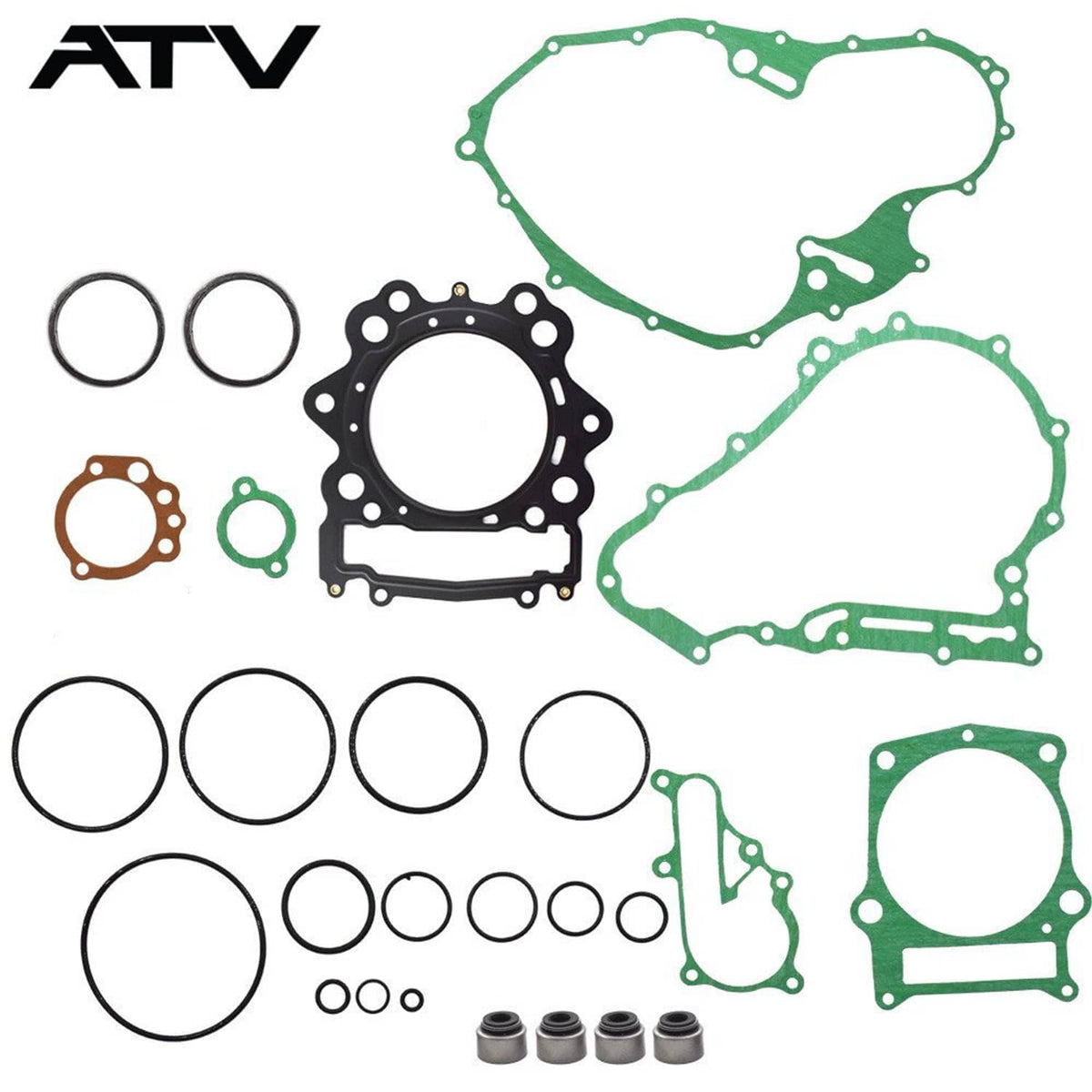 Solidspare For 2006-2014 YAMAHA RAPTOR 700 Complete Engine Gasket kit Set Valve Seals