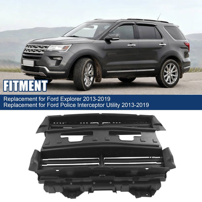 Solidspare Radiator Shutter W/ Motor Assembly For 2013-2019 Ford Explorer JB5Z8475A