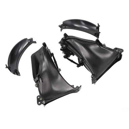 Solidspare Pair Fairing Air Duct For Harley Touring CVO Road Glide FLTRXSE 2018-2022 Black
