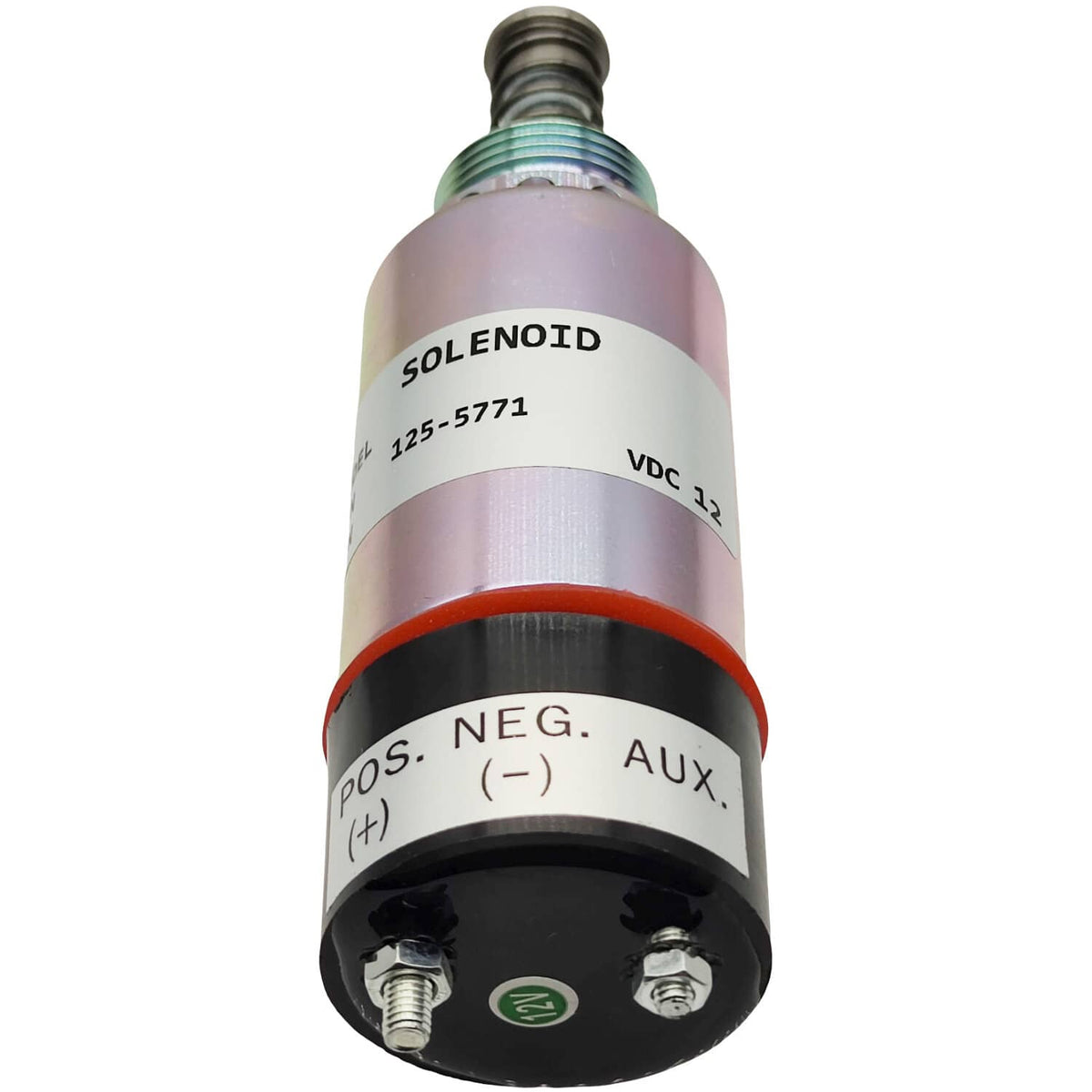 Solid Spare 12V Fuel Shutoff Solenoid for Caterpillar Asphalt Paver AP-1000 9X-5312 AP-1050