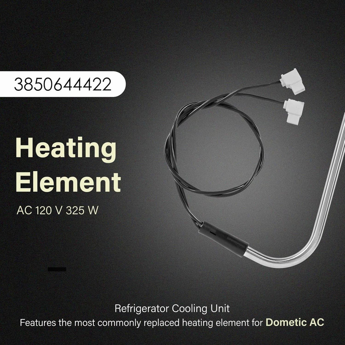 Solid Spare Heating Element Replace Part 3850644422 Fit For Dometic Refrigerator 325W 120V
