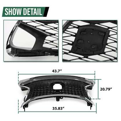 Solid Spare Fit For 2013-2015 Lexus GS GS350 GS450 Conversion to 16+ GS F Front Bumper Kit