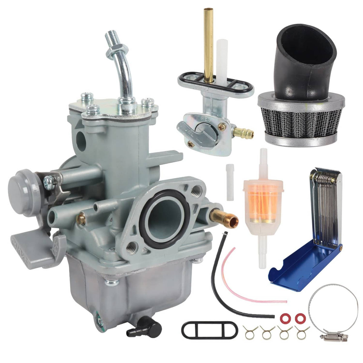 Solidspare Carburetor For Yamaha Raptor 50 YFM50 ATV Badger 80 YFM80 Moto 4 Champ 100 Carb