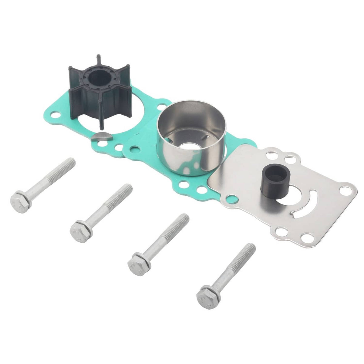 Solid Spare Water Pump Impeller Kit Mariner Outboard (9.9 15 HP) 18-3148 46-84277M 46-84277T